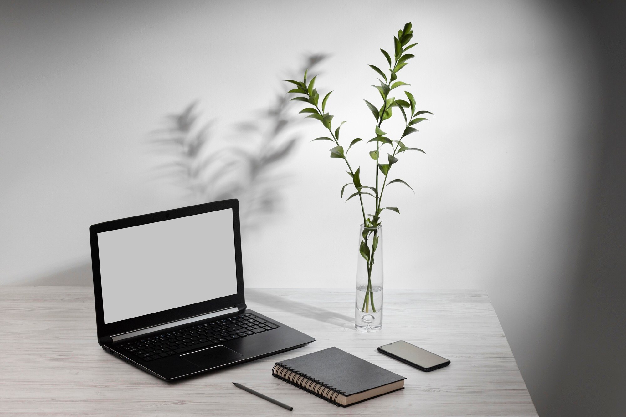 Espacio de trabajo minimalista